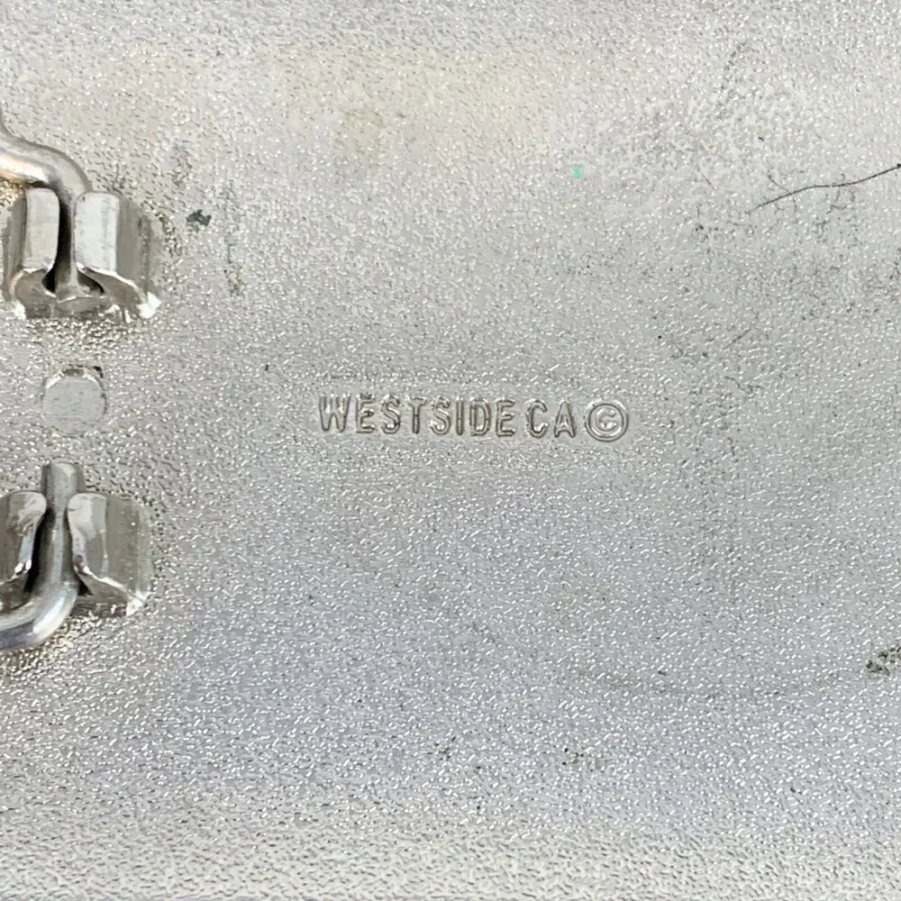 Hundred Dollar Bill $100 Belt Buckle Silver Hundi Westside CA MONEY MONEY MONEY